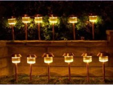 Copper Garden Landscape Solar Lights