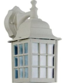 Quorum Thomasville Down Wall Lantern-White