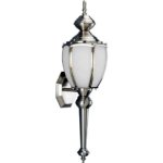 Progress Outdoor Lighting Etched Glass Wall Lantern