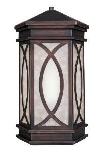 World Imports Lighting Wall Sconce, Aged Copper 
