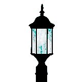 Energy Star Post Lantern