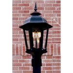Natural Gas Outdoor Lighting Post Mount