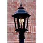 Natural Gas Outdoor Lighting Post Mount